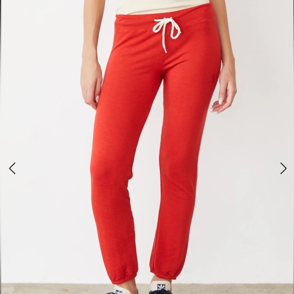 MONROW Red Supersoft Vintage Sweats Size Small